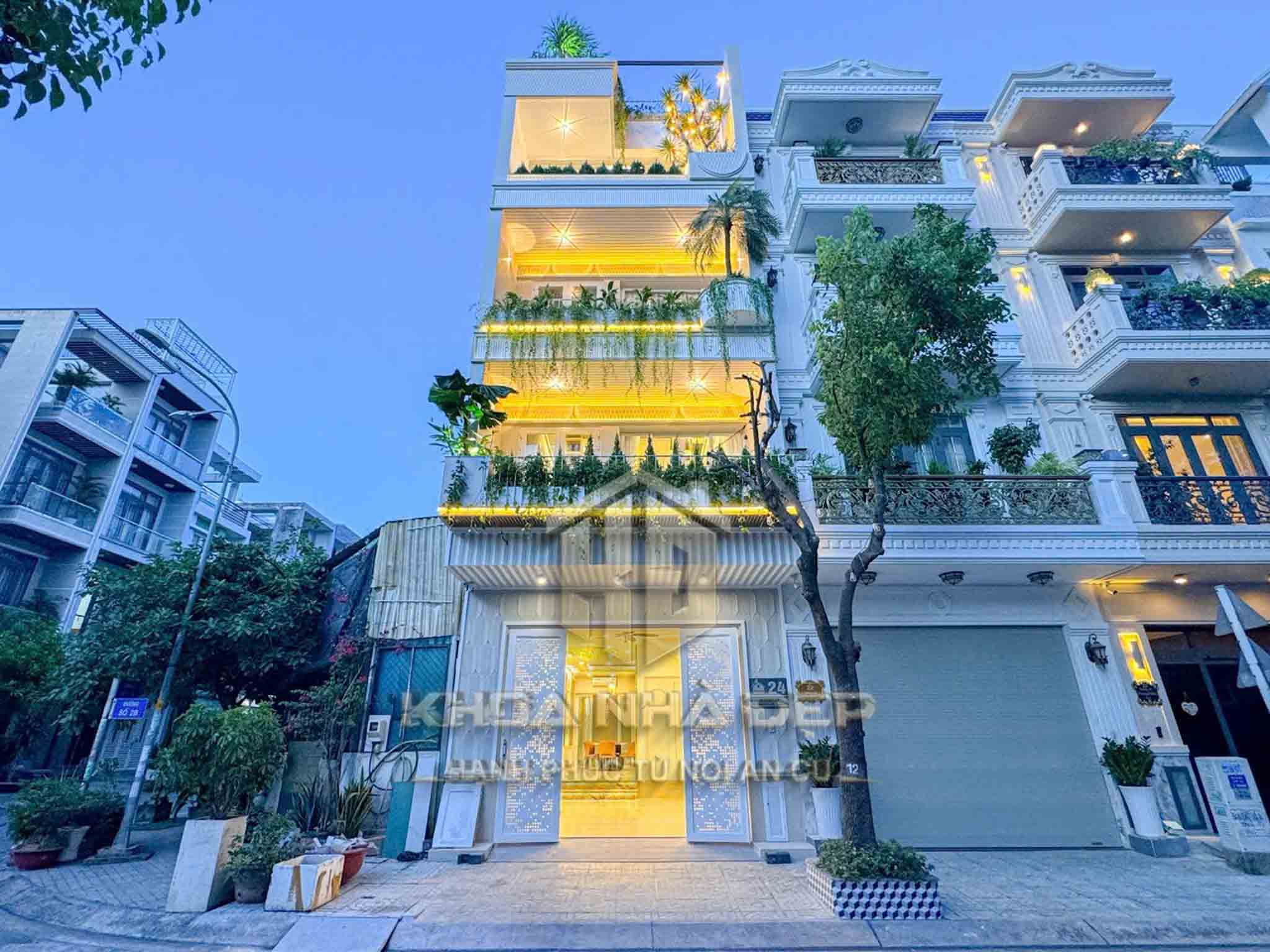 NHÀ PHỐ LUXURY PHẠM HỮU LẦU, QUẬN 7