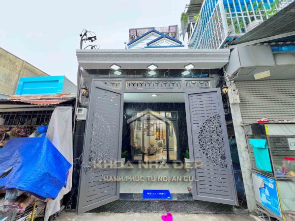 NHÀ ĐẸP NỞ HẬU MT HẺM HUỲNH TẤN PHÁT, NHÀ BÈ