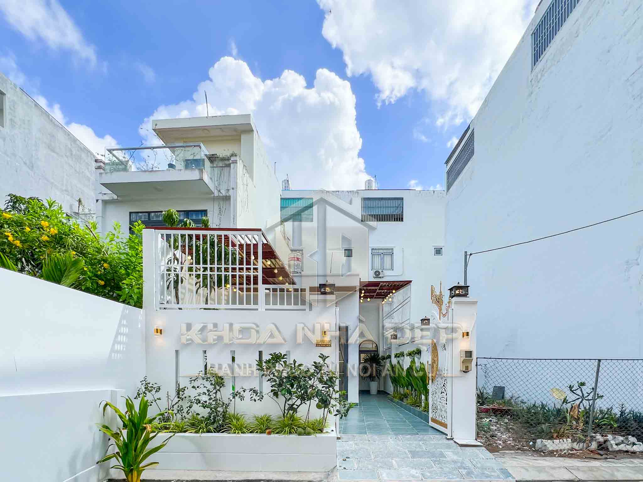 NHÀ ĐẸP SÂN VƯỜN KDC GREEN RIVERSIDE, NHÀ BÈ